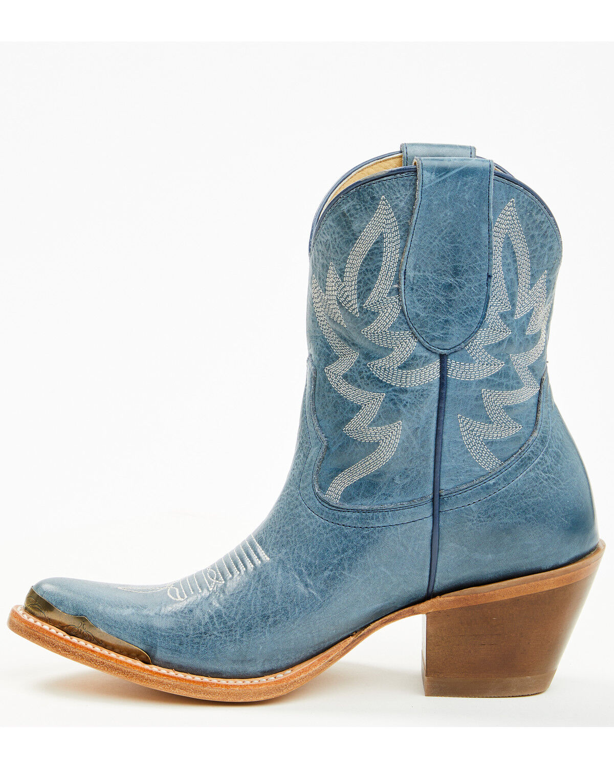Image #3 - Idyllwind Women's Wheels Western Booties - Round Toe, Navy, hi-res