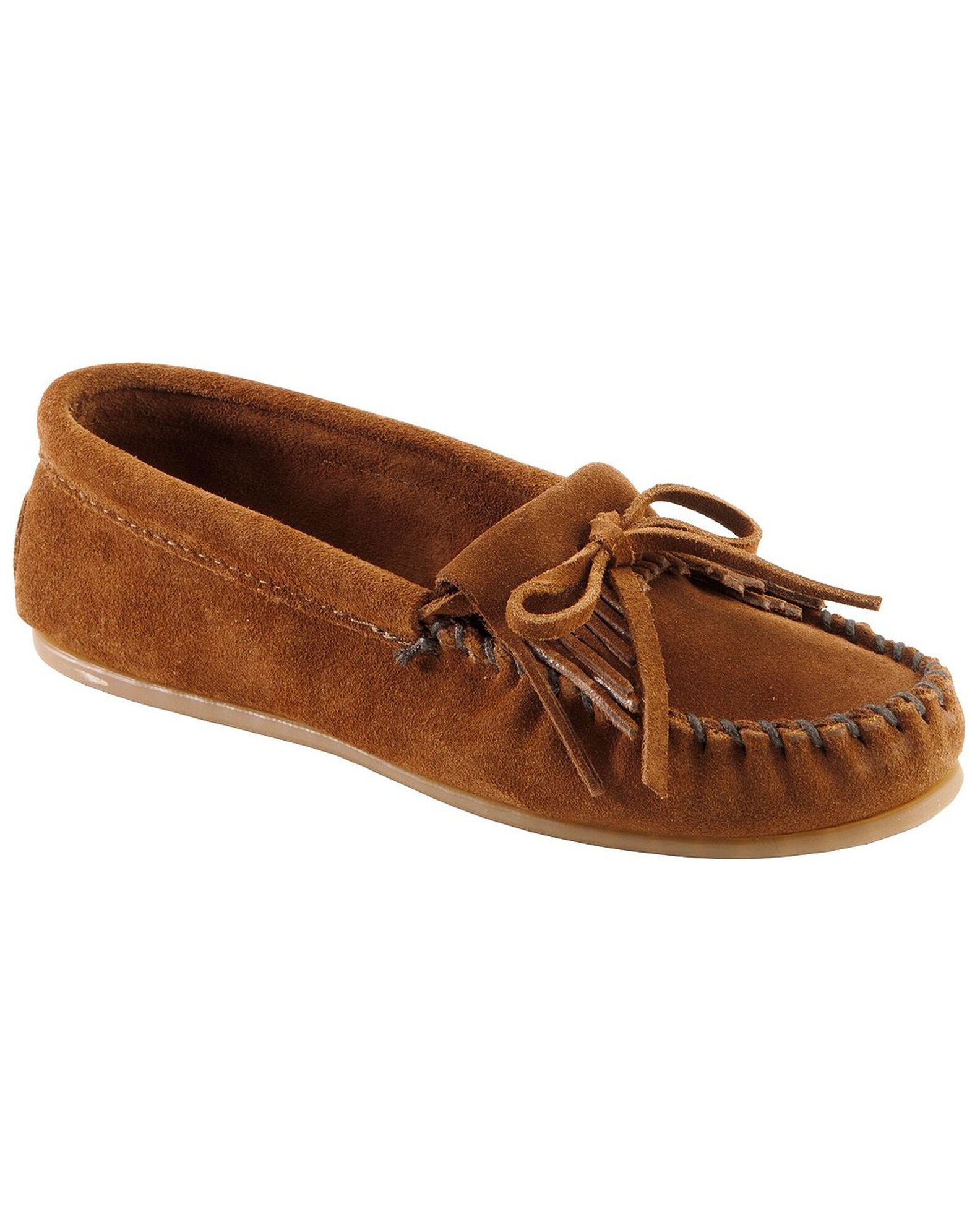 Minnetonka sales suede moccasin
