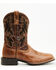 Image #2 - Ariat Men's Sport Cool VentTEK Western Performance Boots - Broad Square Toe, Brown, hi-res