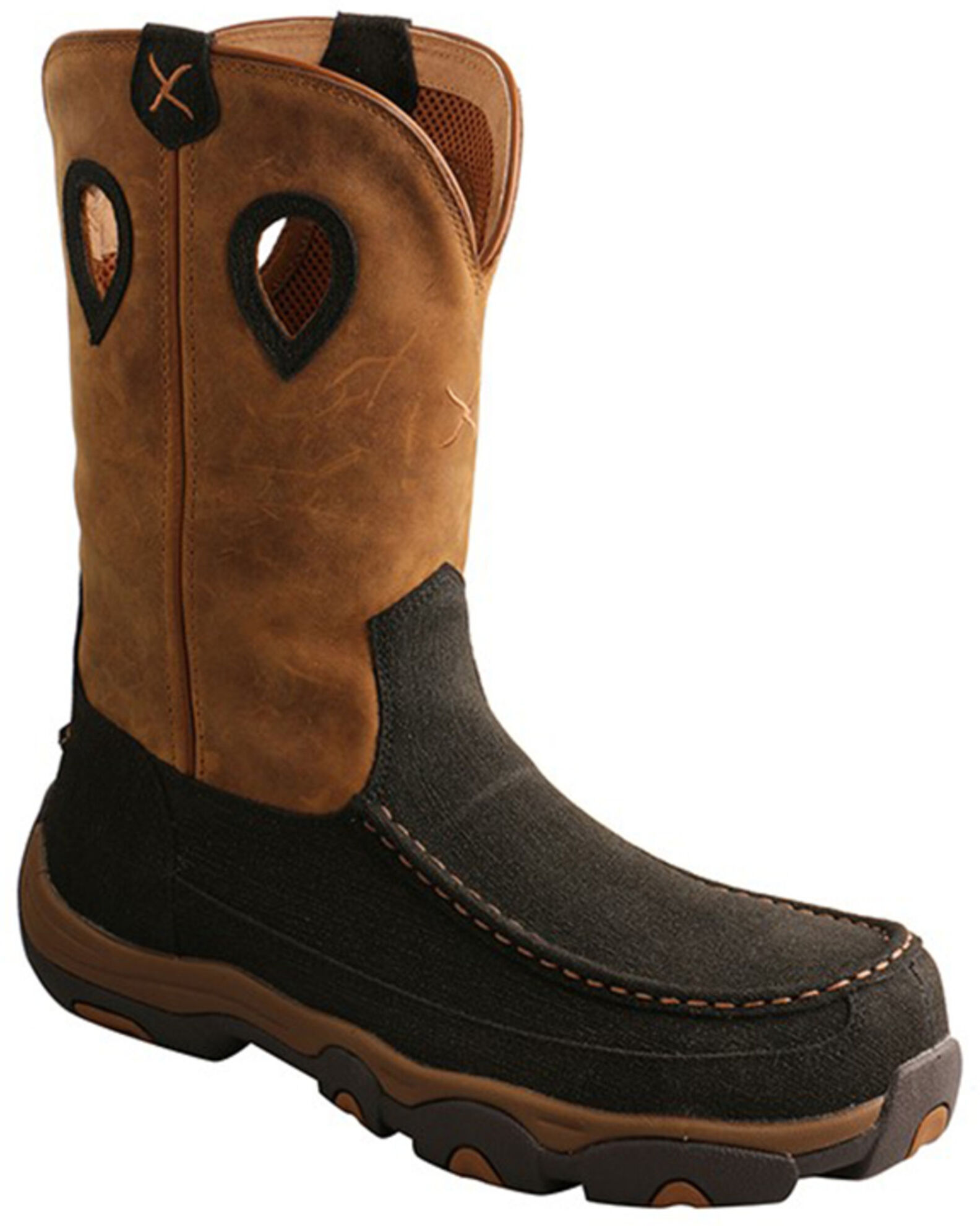 Twisted x best sale black work boots