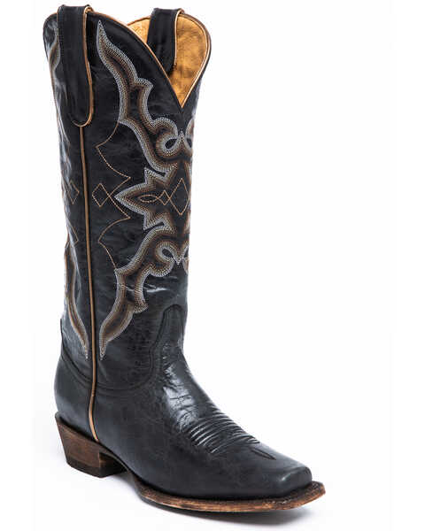 Image #1 - Idyllwind Women's Relic Western Boots - Narrow Square Toe, Black, hi-res