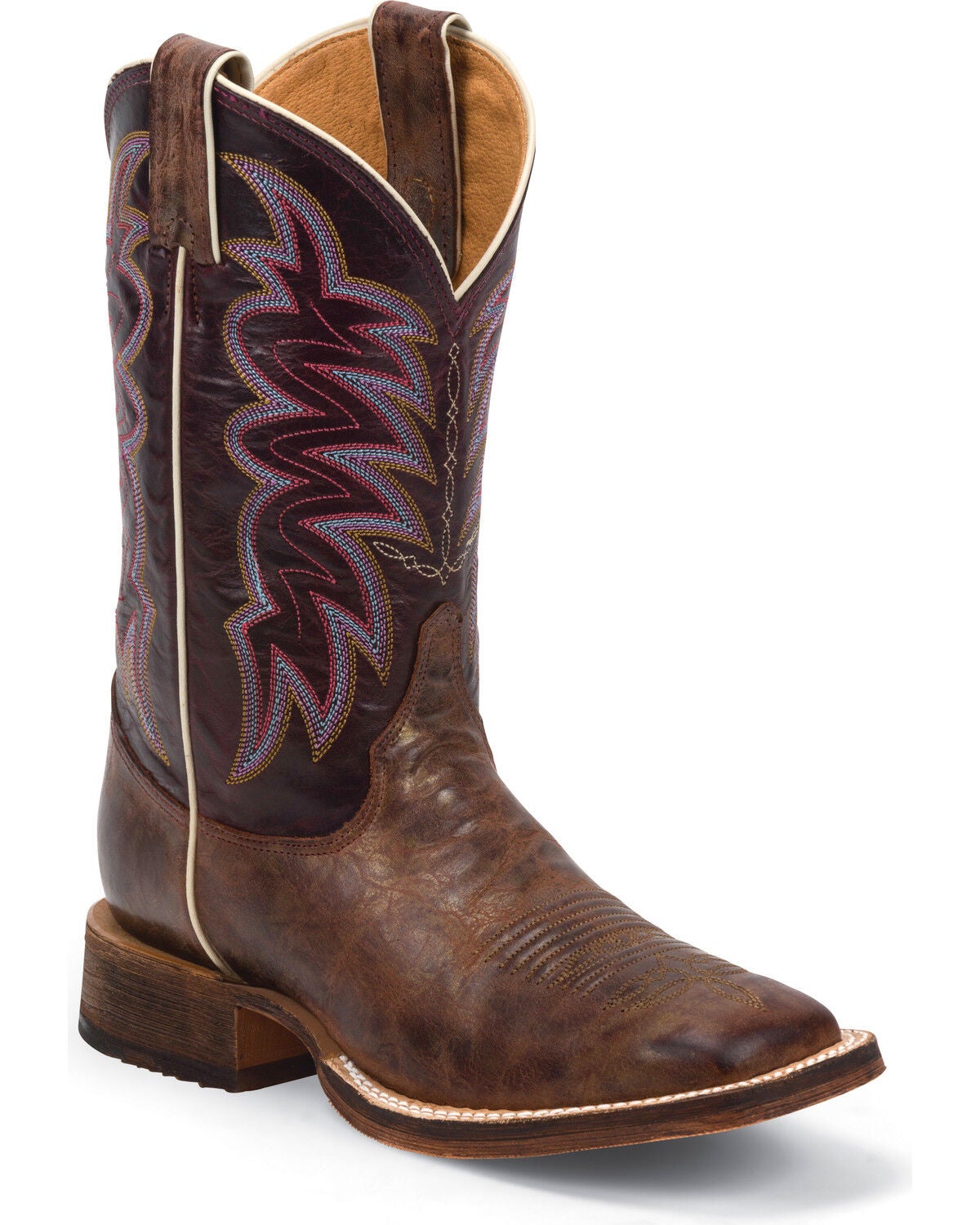 womens burgundy cowboy boots