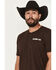 Image #3 - RANK 45® Men's DNA Southwestern Short Sleeve Graphic T-Shirt, Dark Brown, hi-res