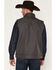 Image #4 - Cinch Men's Bonded Solid Concealed Carry Softshell Vest, Charcoal, hi-res