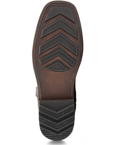 Image #7 - Frye Men's Nash Roper Boots - Square Toe , Chocolate, hi-res