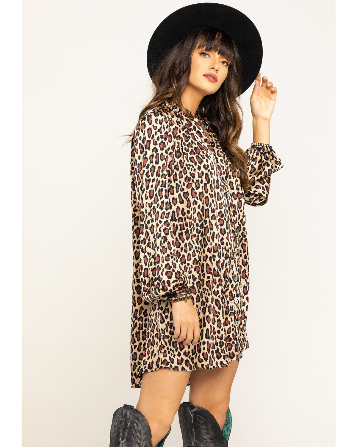 Image #3 - Show Me Your Mumu Women's McKenna Cheetah Fever Mini Dress, Multi, hi-res