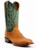 Image #1 - Lucchese Men's Gordon Western Boot - Broad Square Toe, Caramel, hi-res