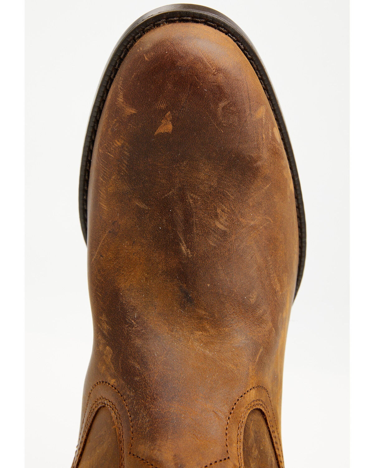 Image #6 - Ariat Men's Sonoro Western Roper Boots - Round Toe, Brown, hi-res