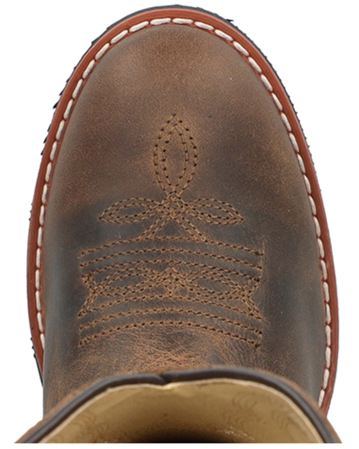 Image #6 - Smoky Mountain Boys' Showdown Western Boots - Round Toe, Brown, hi-res