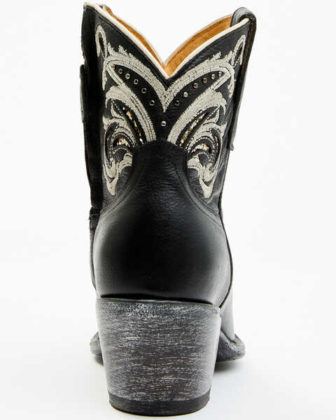 Image #5 - Shyanne Women's Silina Western Booties - Snip Toe, Black, hi-res