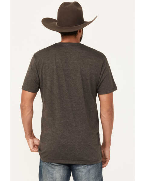 Image #4 - RANK 45® Men's American Original Short Sleeve Graphic T-Shirt, Charcoal, hi-res