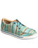 Twisted X Women's HOOey Loper Shoes - Moc Toe, Blue, hi-res
