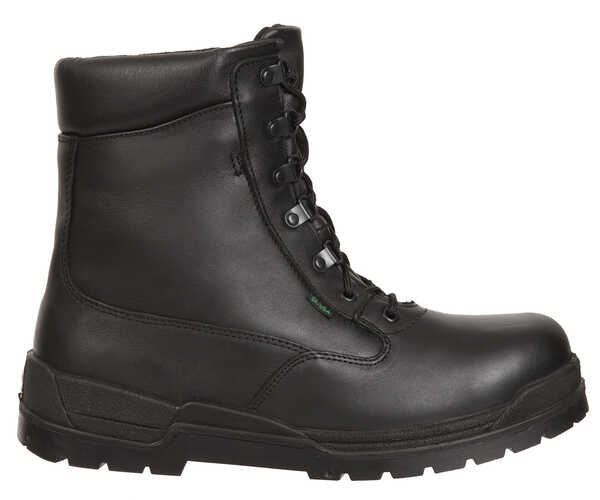 Image #2 - Rocky Men's Eliminator Gore-Tex Waterproof Insulated Duty Boots - Round Toe, Black, hi-res