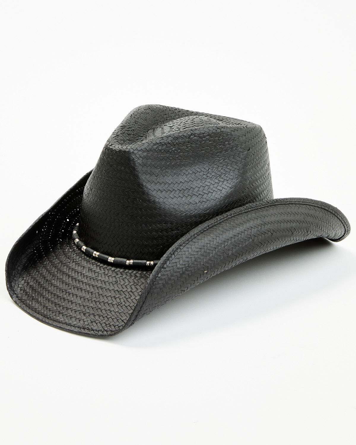 Image #1 - Cody James Jamboree Straw Cowboy Hat, Black, hi-res