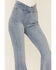 Image #2 - Free People Women's Venice Beach Flare Jeans , Blue, hi-res