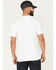 Image #4 - Brixton Men's Inwood Cowboy Embroidered Short Sleeve T-Shirt, White, hi-res