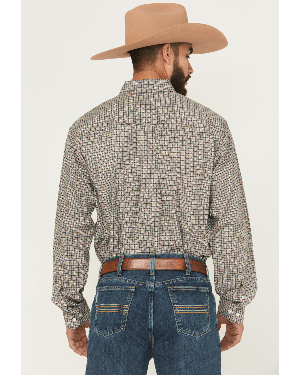 Image #4 - Cinch Men's Floral Geo Print Long Sleeve Button-Down Western Shirt, Multi, hi-res