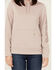 Image #2 - Carhartt Women's Rain Defender® Relaxed Fit Midweight Hooded Sweatshirt, Mauve, hi-res