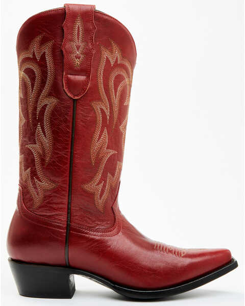 Image #3 - Shyanne Women's Lucille Western Boots - Snip Toe, Red, hi-res