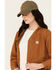 Image #2 - Carhartt Women's Relaxed Fit Lightweight Water Repellent Jacket, Tan, hi-res
