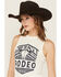 Image #2 - Shyanne Women's American Rodeo Graphic Tank, Ivory, hi-res