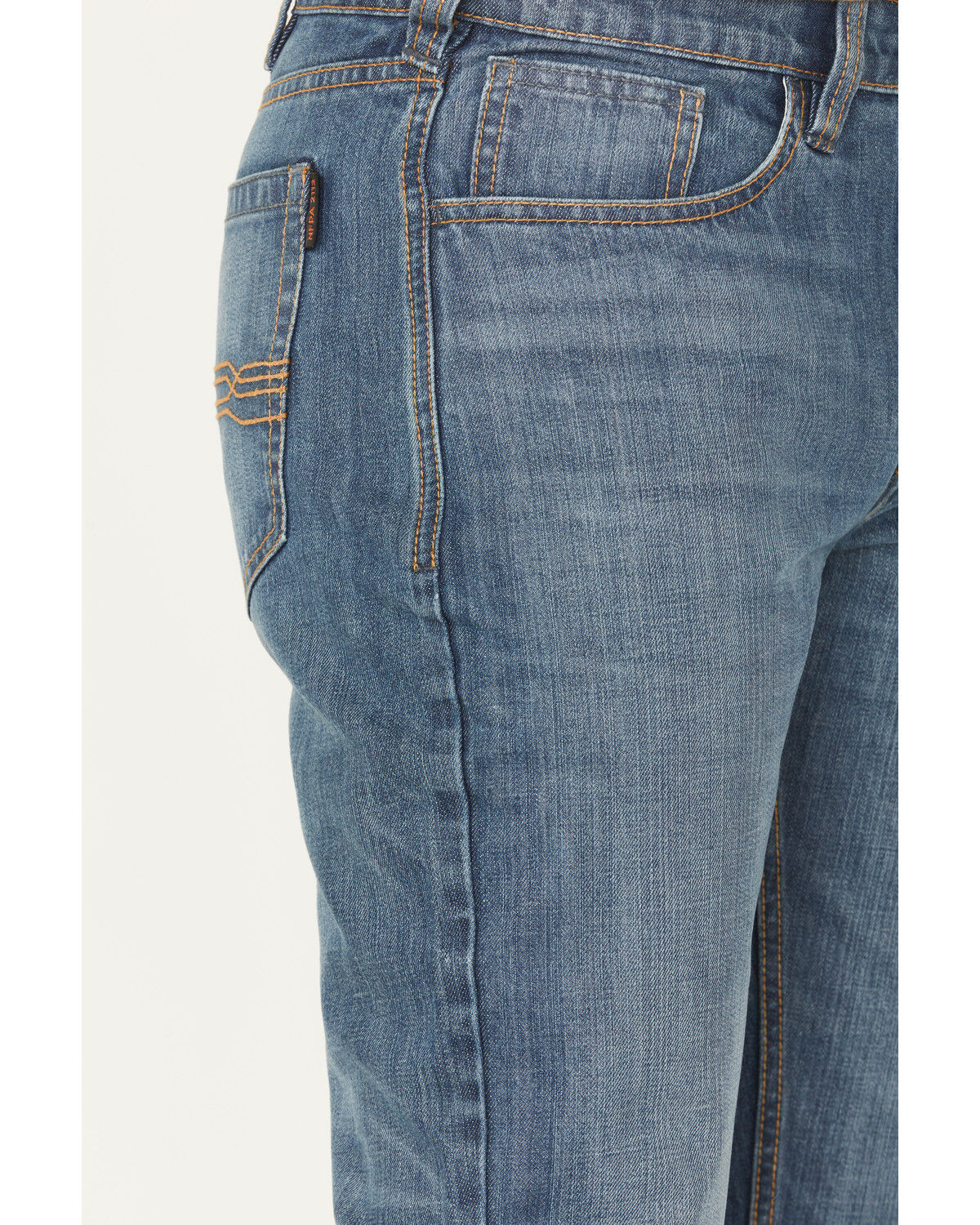 Image #2 - Cody James Men's FR Light Wash Equalizer Straight Denim Work Jeans, Light Wash, hi-res