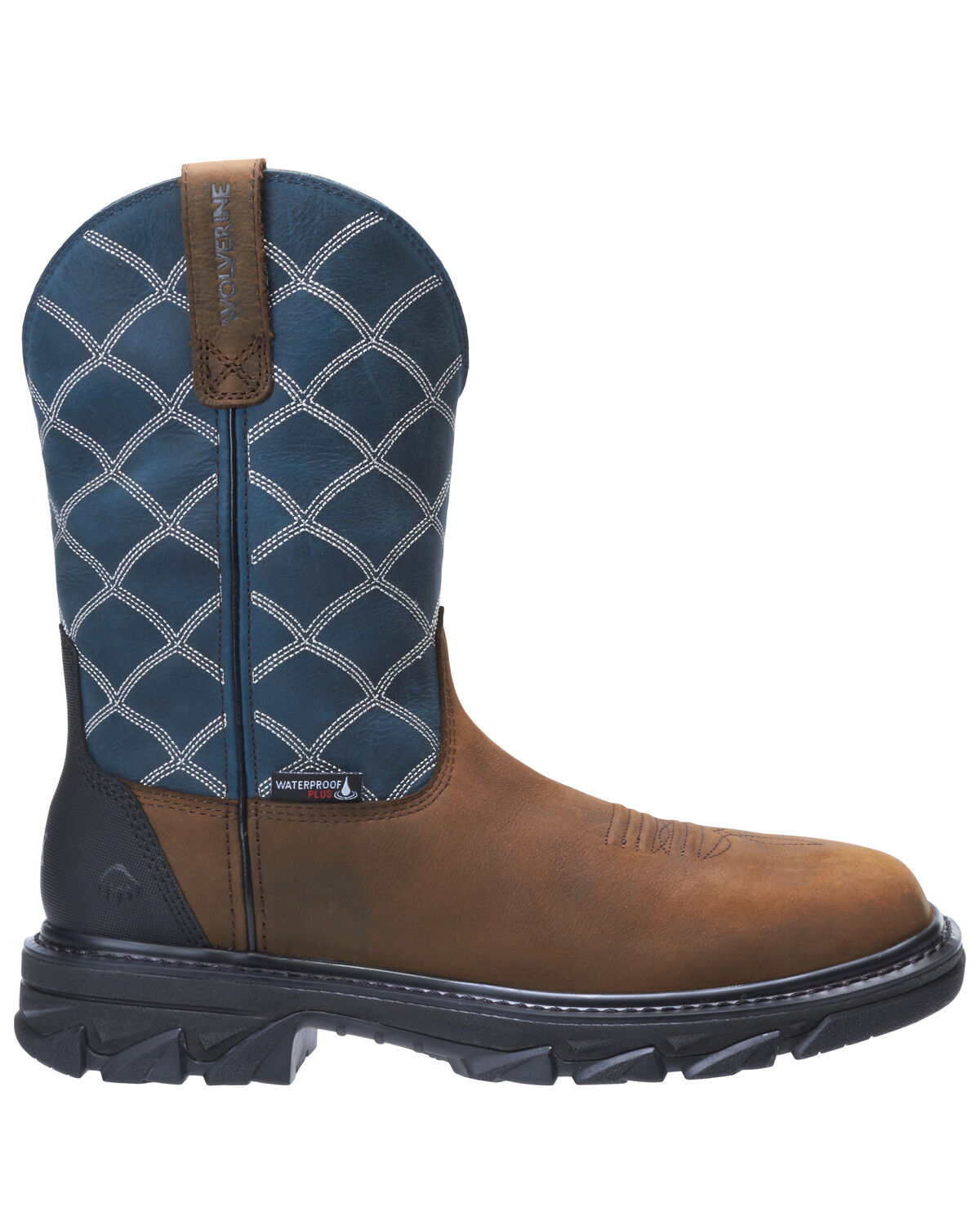 Image #2 - Wolverine Men's Ranch King Western Work Boots - Composite Toe, , hi-res
