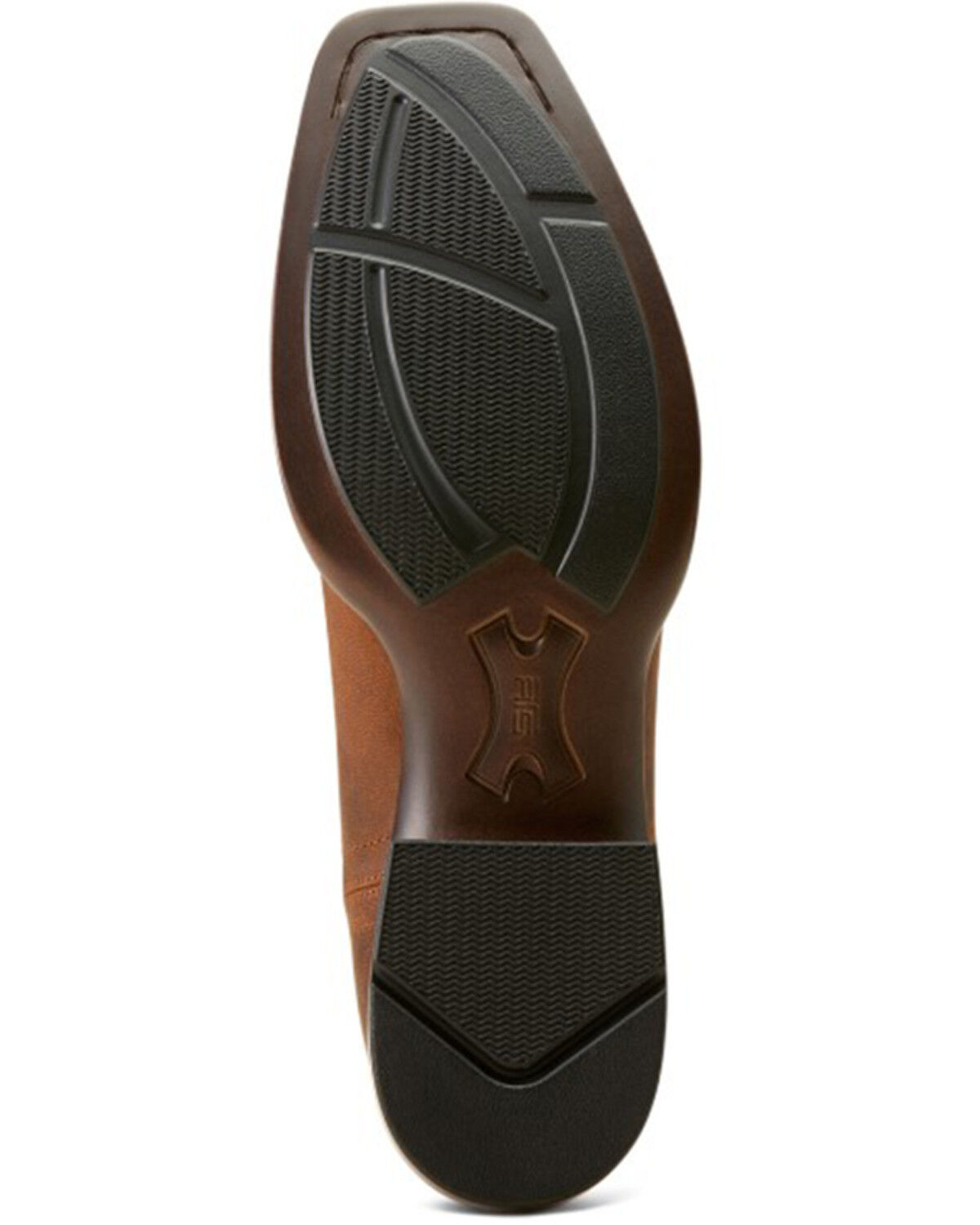 Image #5 - Ariat Men's Booker Ultra Western Chelsea Boots - Broad Square Toe, Brown, hi-res