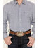 Image #3 - Stetson Men's Geo Print Long Sleeve Western Pearl Snap Shirt, Dark Blue, hi-res