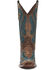 Image #3 - Circle G Women's Inlay Embroidered Western Boots - Square Toe, Brown, hi-res