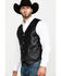 Image #3 - Liberty Wear Men's Jackson Lambskin Leather Vest - Big , Black, hi-res