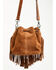 Image #3 - Shyanne Women's Danica Suede Fringe Crossbody Bag, Brown, hi-res