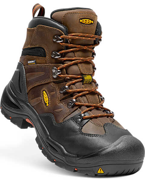 Image #6 - Keen Men's Utility Coburg Waterproof 6" Boots - Steel Toe , , hi-res