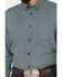 Image #3 - Cody James Men's Small Plaid Button Down Western Shirt, Green, hi-res