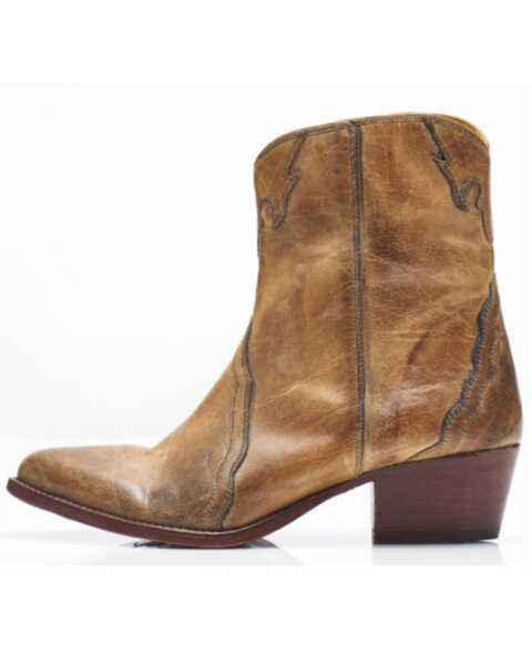 Image #3 - Free People Women's New Frontier Fashion Booties - Pointed Toe, Tan, hi-res