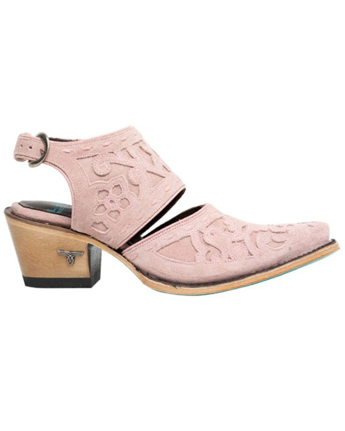 Image #1 - Lane Women's Robin Boots - Snip Toe, Blush, hi-res