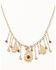 Image #1 - Shyanne Women's Rosewood Paisley Necklace, Gold, hi-res
