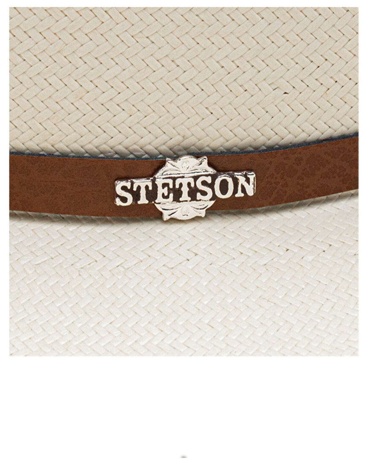 Image #3 - Stetson Rodeo Natural Cattleman Straw Cowboy Hat, Natural, hi-res