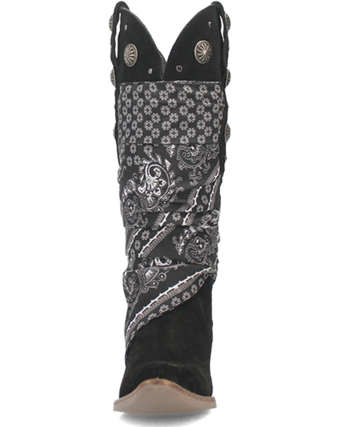 Image #3 - Dingo Women's Rhapsody Western Boots - Round Toe, Black, hi-res