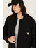 Image #2 - Carhartt Women's Rain Defender® Loose Fit Lightweight Insulated Jacket, Black, hi-res