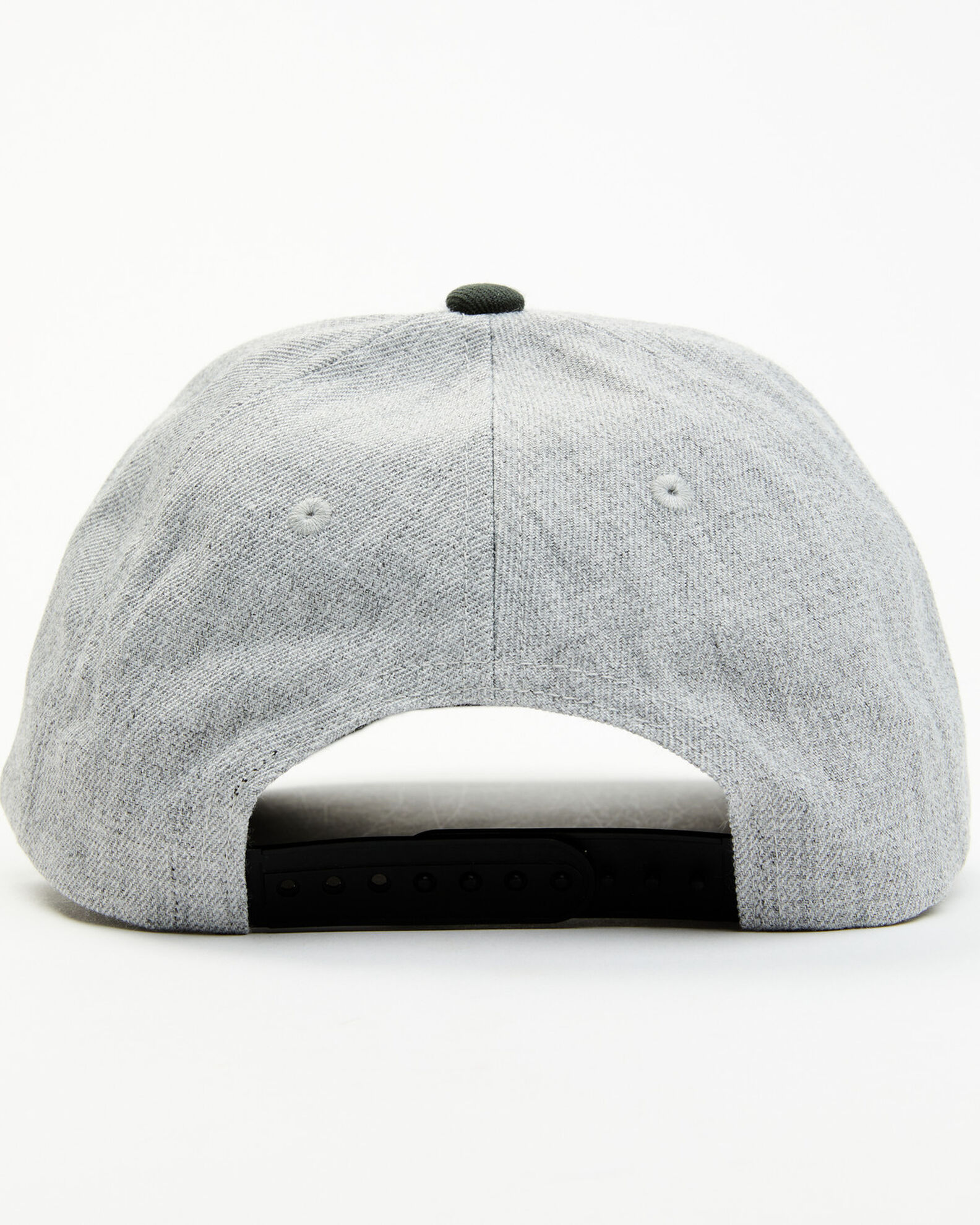 Image #3 - Brixton Men's Crest Ball Cap, Heather Grey, hi-res