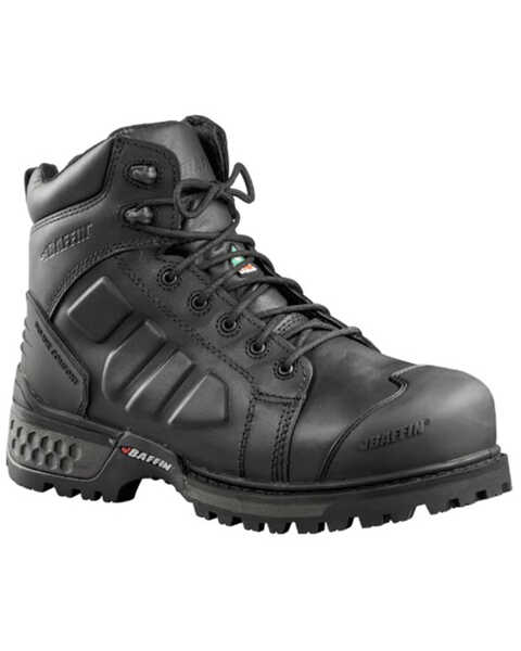 Baffin Men's Monster 6" (STP) Waterproof Work Boots - Composite Toe, Black, hi-res