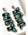 Image #2 - Idyllwind Women's Hey Y'all Turquoise Beaded Earrings, Turquoise, hi-res