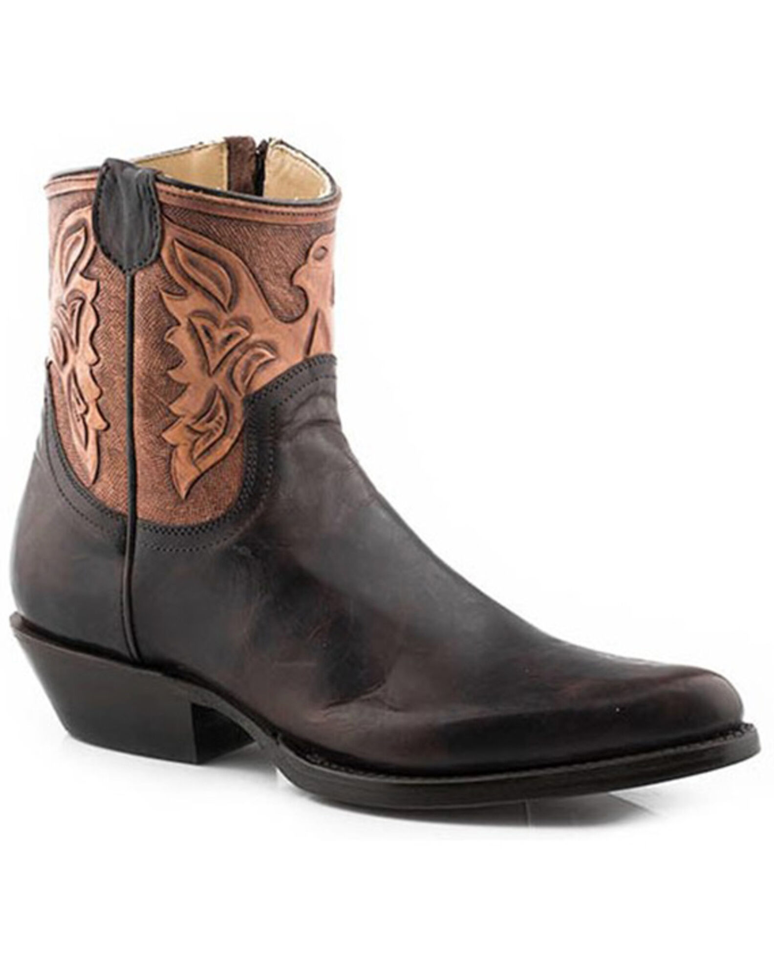 Stetson Women s Tucson Western Booties Snip Toe Country Outfitter