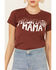 Image #3 - Bandit Brand Women's Rust Mountain Mama Graphic Tee , Rust Copper, hi-res