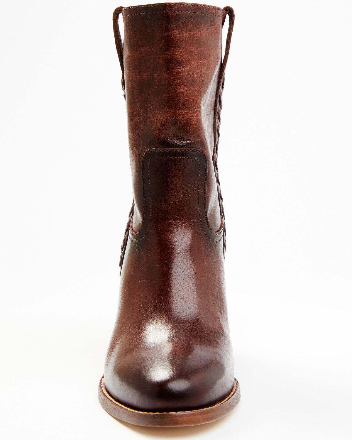 Image #4 - Cleo + Wolf Women's Cranberry Western Boots - Round Toe, Wine, hi-res