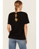 Image #4 - Shyanne Women's Hometown Short Sleeve Graphic Tee, Black, hi-res