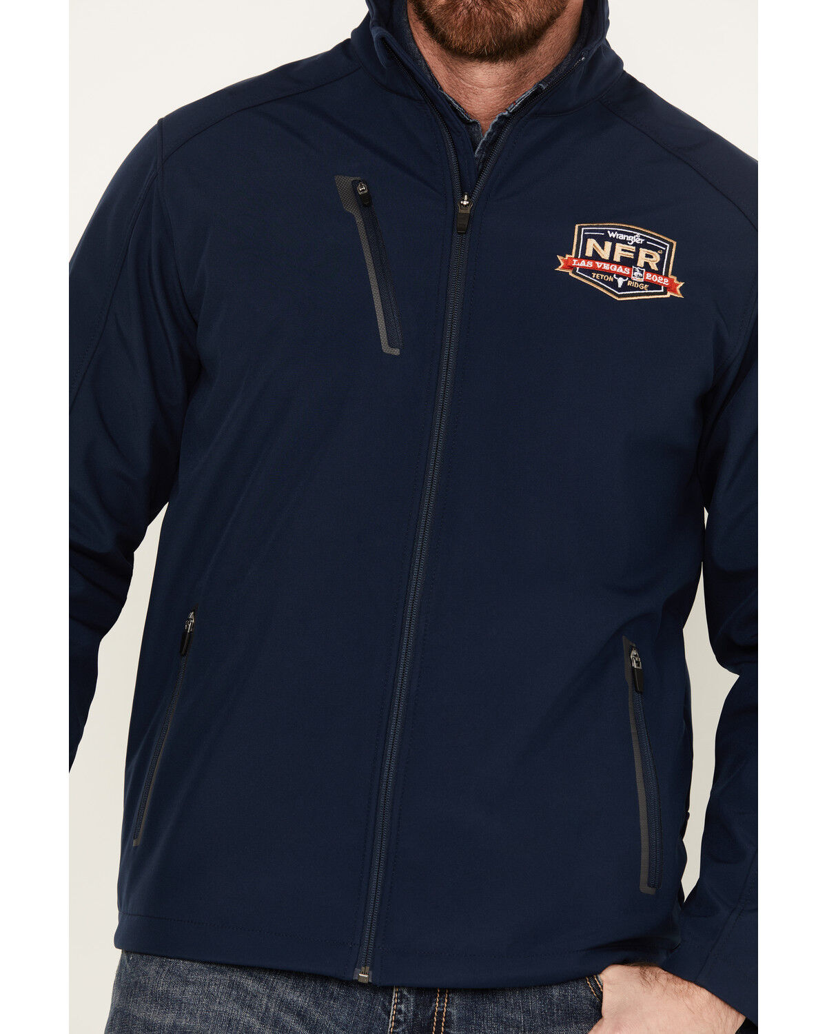 Image #3 - Wrangler Men's Pro Rodeo NFR 2022 Softshell Jacket, , hi-res