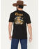 Image #1 - Seager X Coors Banquet Men's Preserve Short Sleeve Graphic T-Shirt, Black, hi-res