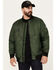 Image #1 - Howitzer Men's Pilot Bomber Jacket, Green, hi-res